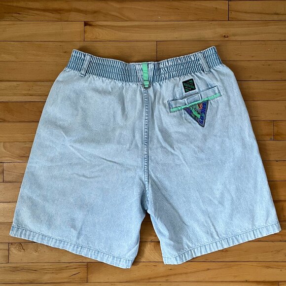 Vintage Levi's Black Tab Sport Jeans Shorts - Picture 7 of 14